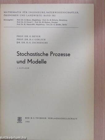 Stochastische Prozesse und Modelle