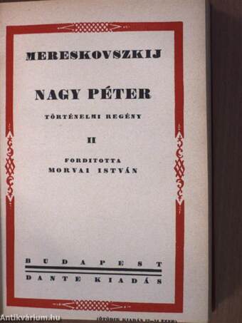 Nagy Péter I-II.