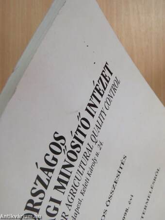 Országos összesítés az 1998. évi díszfaiskola termeléséről