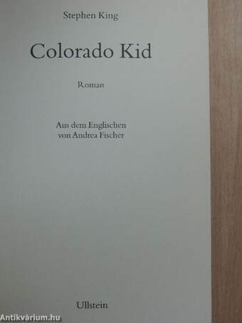 Colorado Kid