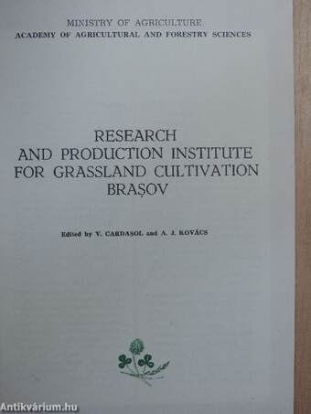 Research and Production Institute for Grassland Cultivation Brasov