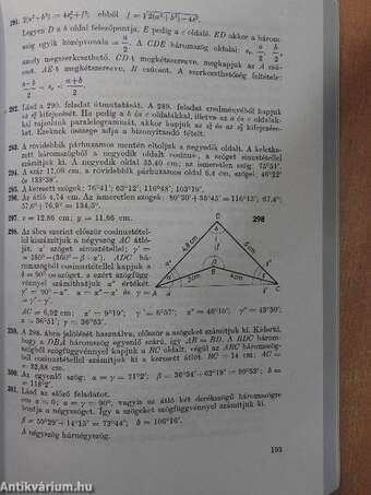 Geometriai feladatok gyűjteménye II.