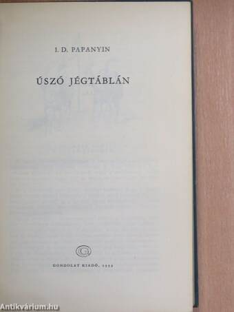 Úszó jégtáblán