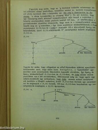 Szemantika a generatív grammatikában (dedikált példány)