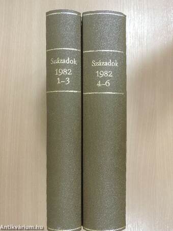 Századok 1982/1-6. II.