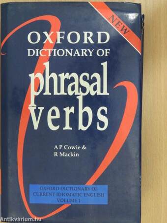 Oxford Dictionary of Phrasal Verbs