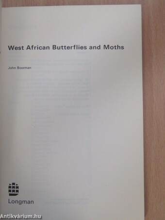 West African Butterflies and Moths