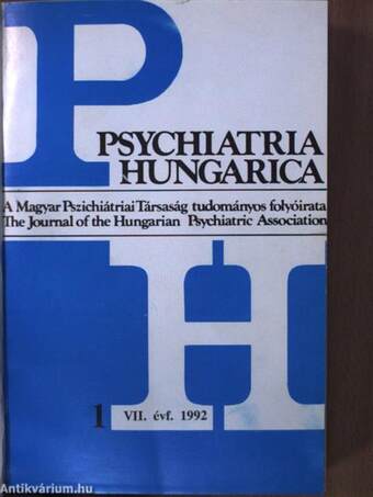 Psychiatria Hungarica 1992/1-6.