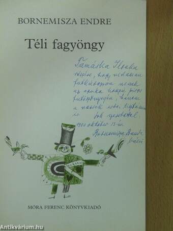 Téli fagyöngy (dedikált példány)