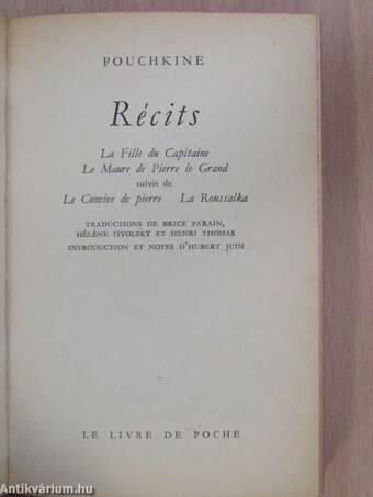 Récits