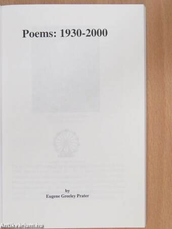 Poems: 1930-2000