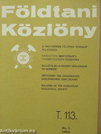 Földtani Közlöny 1983/2.