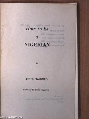 How to be a Nigerian