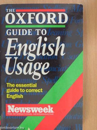 The Oxford Guide to English Usage