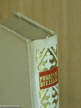 Franklin Benjamin élete (minikönyv) - Plakettel