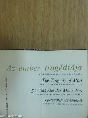 Az ember tragédiája (minikönyv)