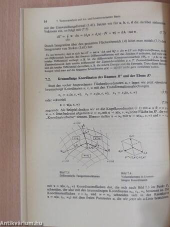 Tensoralgebra und -analysis