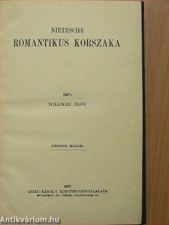 Nietzsche romantikus korszaka