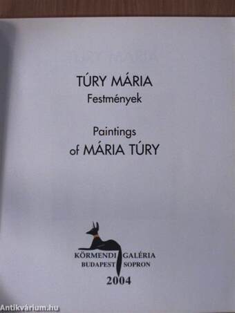 Túry Mária - Festmények