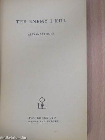 The Enemy I Kill