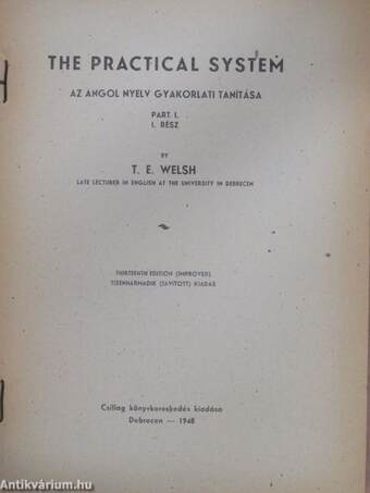 The practical system I.