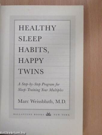 Healthy sleep habits, happy twins