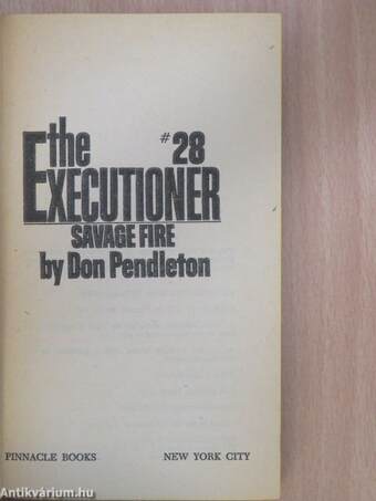 The Executioner: Savage fire