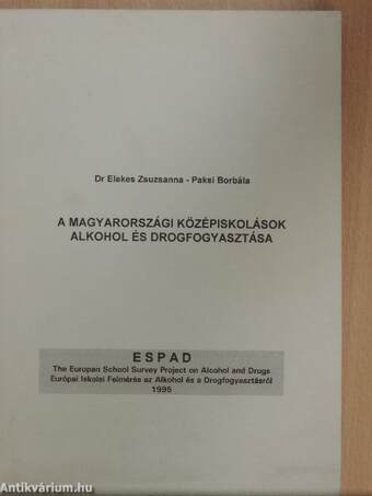 A magyarországi középiskolások alkohol és drogfogyasztása