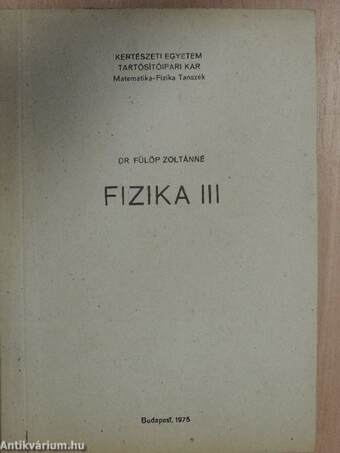 Fizika III.