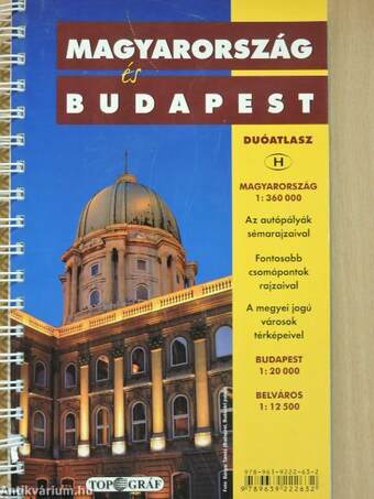 Magyarország és Budapest duóatlasz