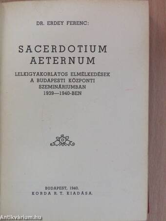 Sacerdotium Aeternum