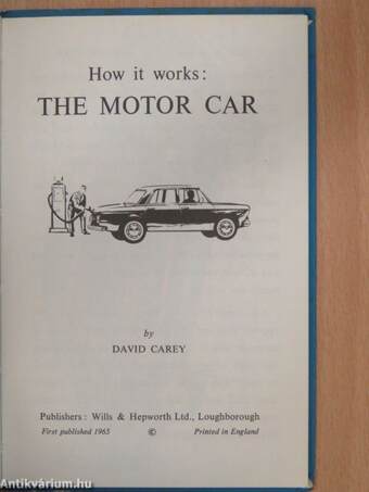 'How it Works' - The Motor Car