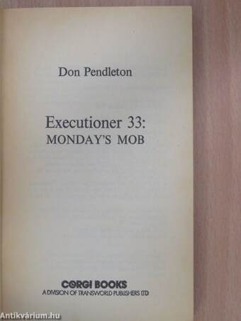 The Executioner: Monday's mob