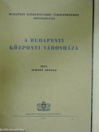 A Budapesti Központi Városháza