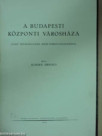 A Budapesti Központi Városháza