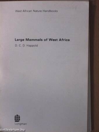 Large Mammals of West Africa