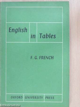 English in Tables