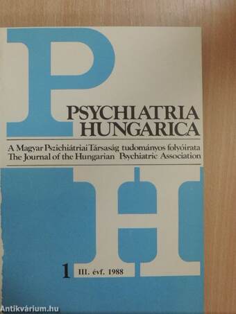 Psychiatria Hungarica 1988/1-4.