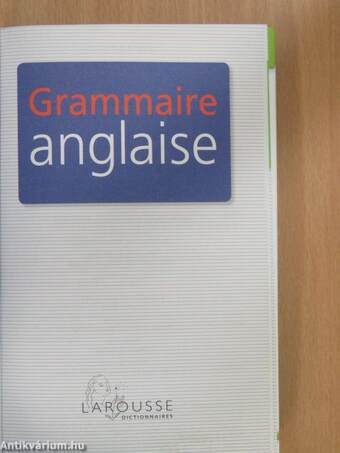 Grammaire anglaise