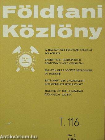 Földtani Közlöny 1986/2.