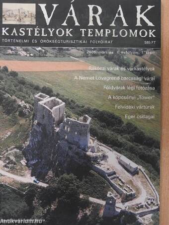 Várak, kastélyok, templomok 2005. (nem teljes évfolyam)