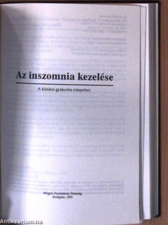 Psychiatria Hungarica 1993/1-6./Az inszomnia kezelése