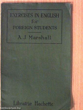 Exercises in english for foreign students