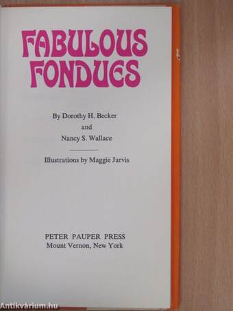 Fabulous fondues