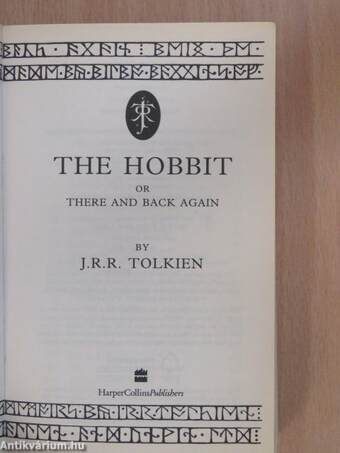 The Hobbit Or There and Back Again