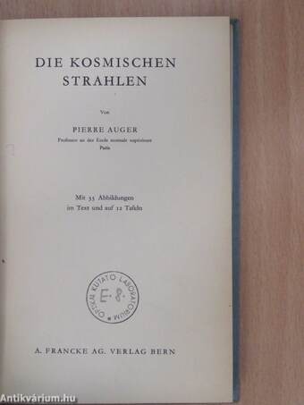 Die Kosmischen Strahlen