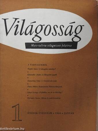 Világosság 1964. (nem teljes évfolyam)