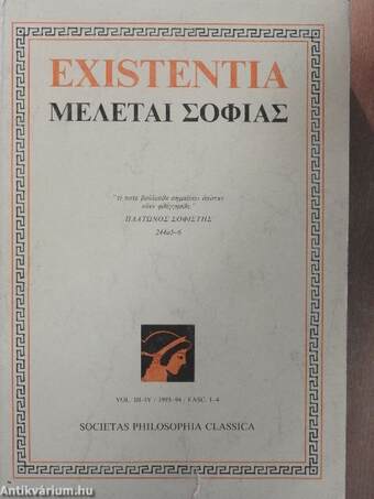 Existentia 1993-94/1-4.