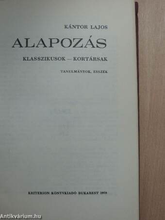 Alapozás