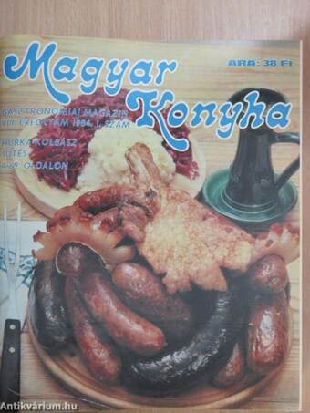 Magyar Konyha 1984-1986. január-december